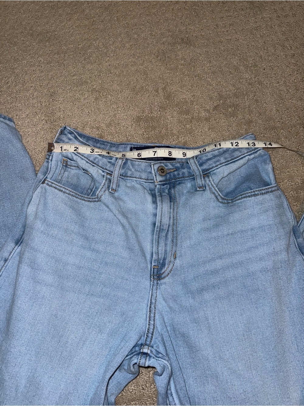 Hollister Ultra High Rise Vintage Straight Jeans 5R - Picture 4 of 6